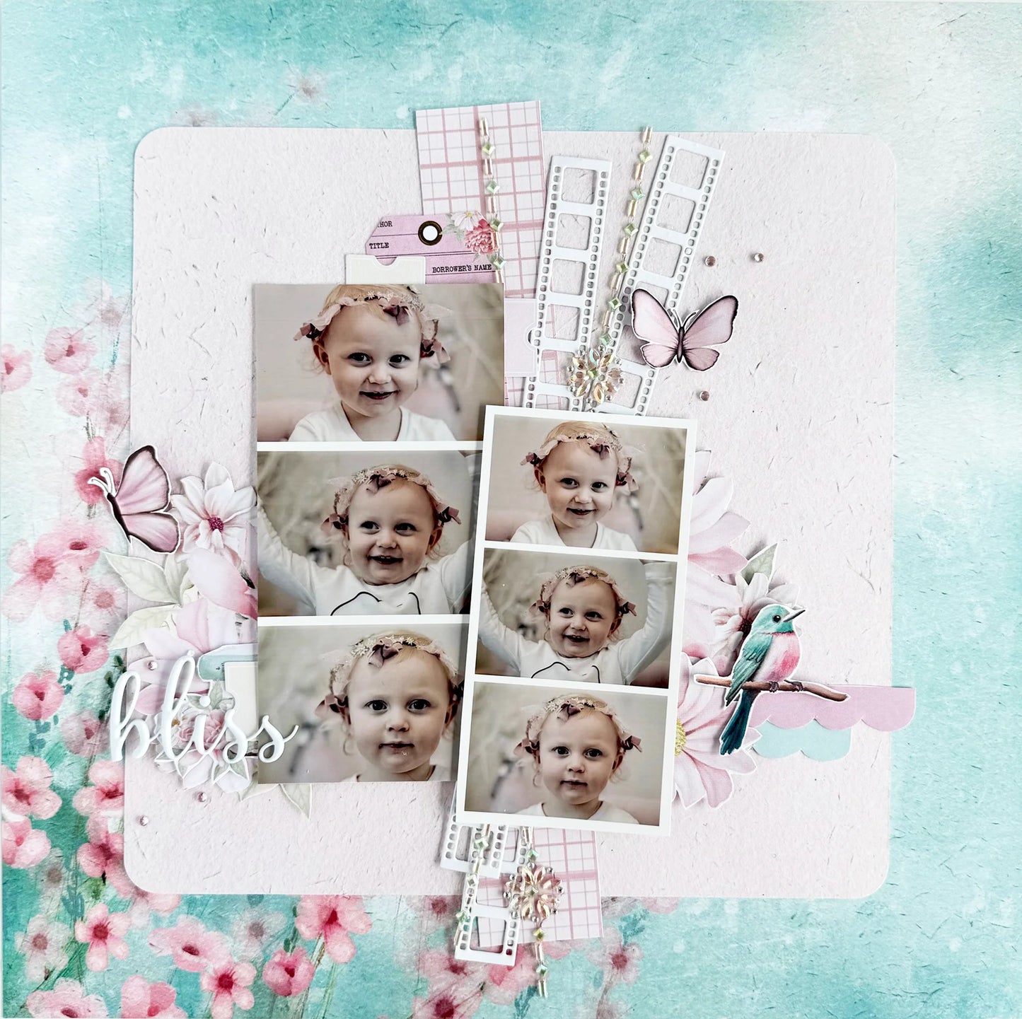 Uniquely Creative - Mini Film Strip Die