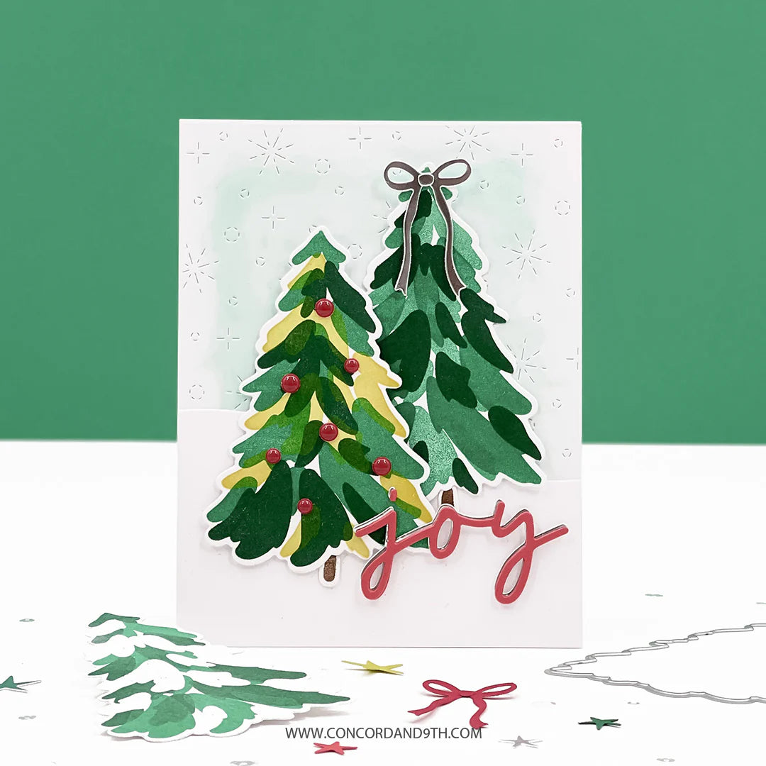 Concord & 9th - Triple-step Evergreen Stamp & Die Bundle