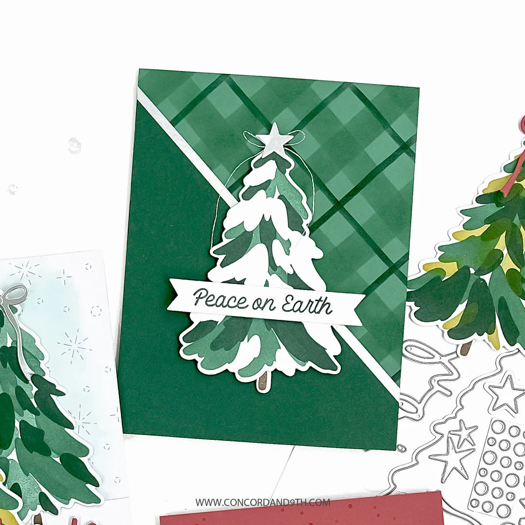 Concord & 9th - Triple-step Evergreen Stamp & Die Bundle
