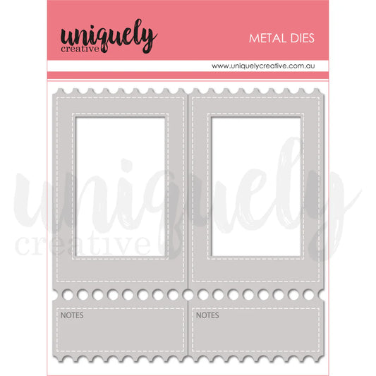Uniquely Creative - Folding Ticket Frame Die