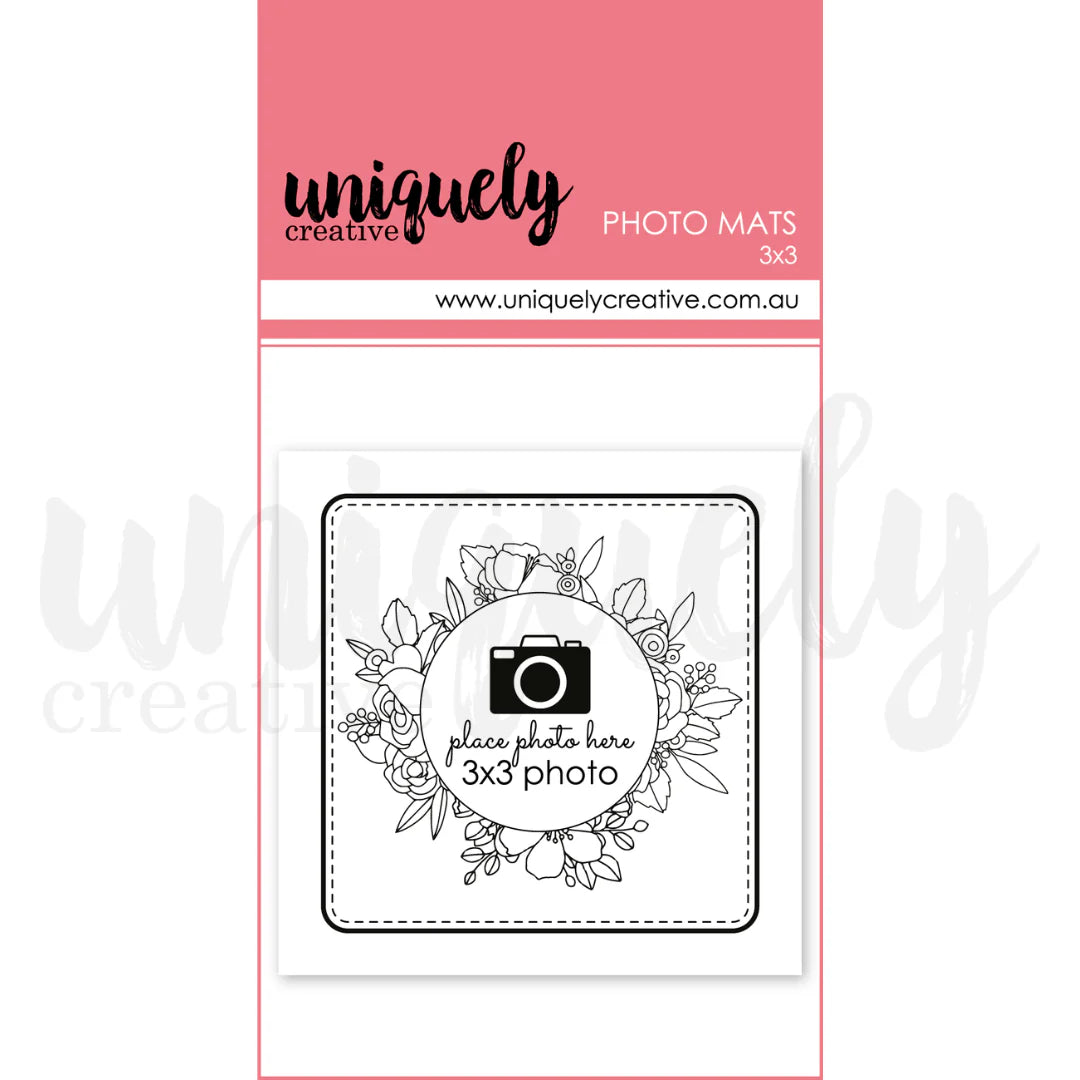 Uniquely Creative - Photo Mats - 3x3