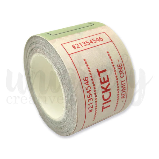 Uniquely Creative - Tea & Tranquility - Vintage Tickets Washi Tape