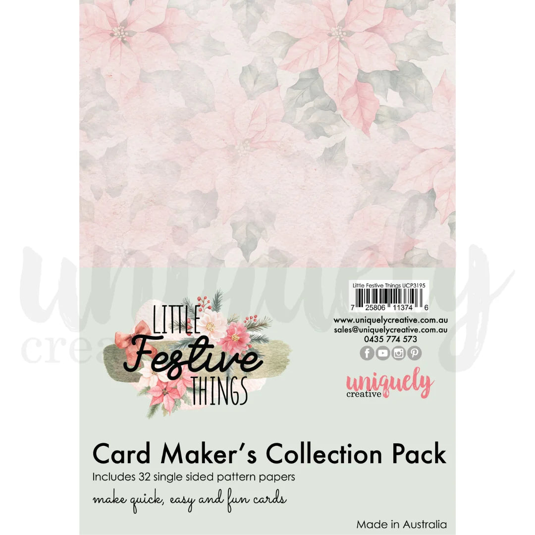 Uniquely Creative - Little Festive Things - Card Maker's Collection Pack