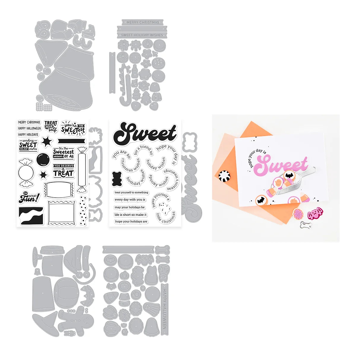 Hero Arts - I Want It All! Beary Sweet Holiday Bundle