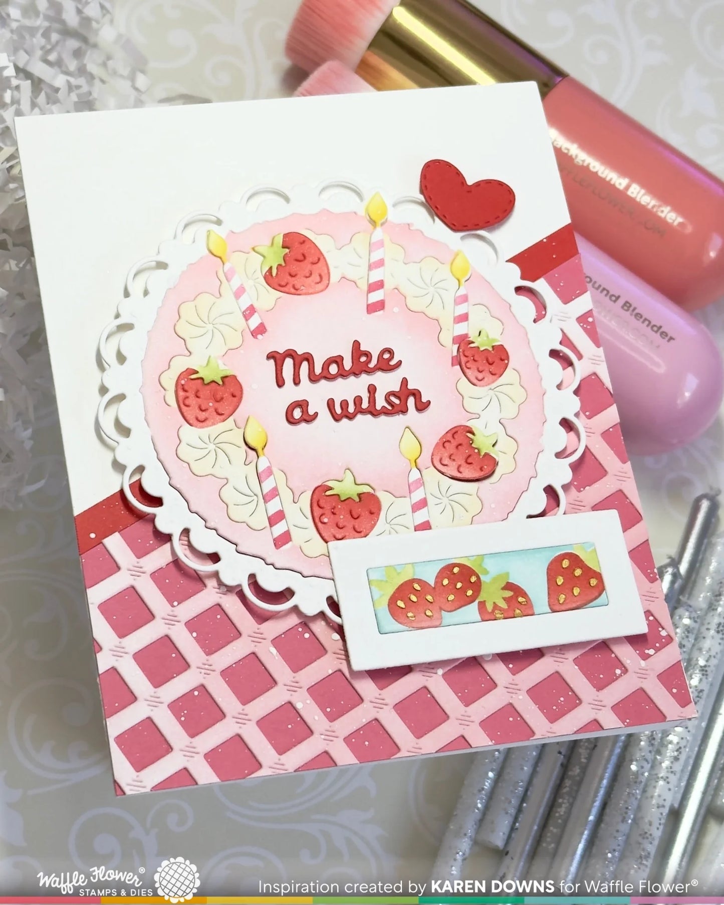 Waffle Flower - Gingham Die