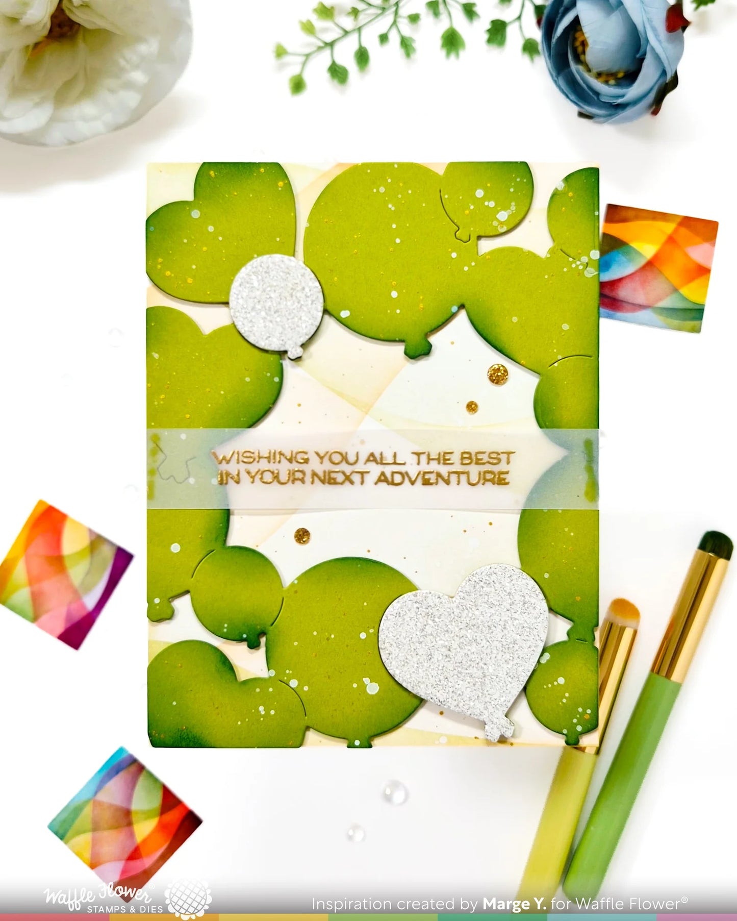 Waffle Flower - Balloon Frame Die