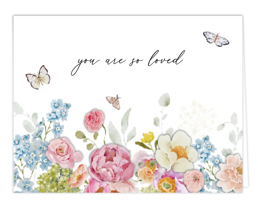 LDRS - Cardmaking Kit - Watercolor Floral Frame