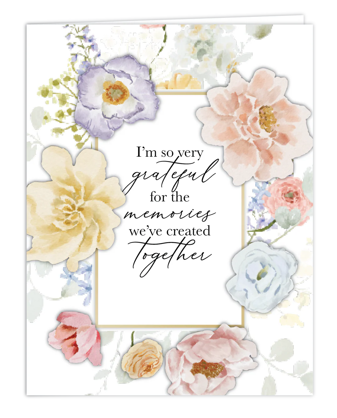 LDRS - Cardmaking Kit - Watercolor Floral Frame