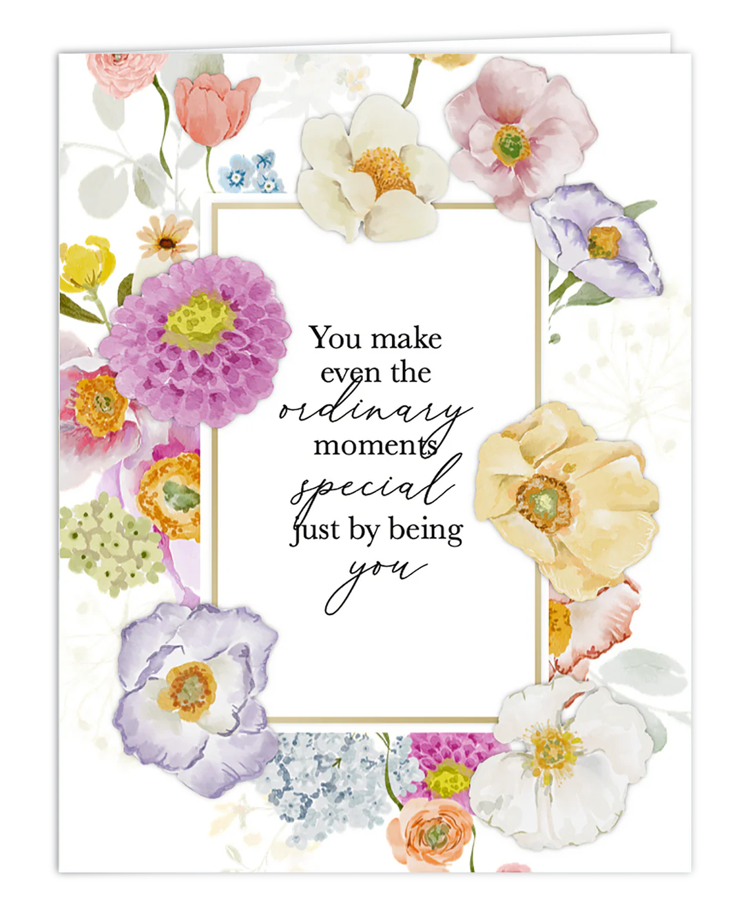 LDRS - Cardmaking Kit - Watercolor Floral Frame