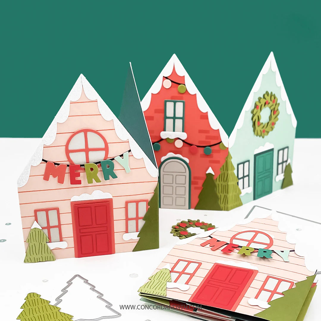 Concord & 9th - Yuletide Lane Stamp & Die Bundle