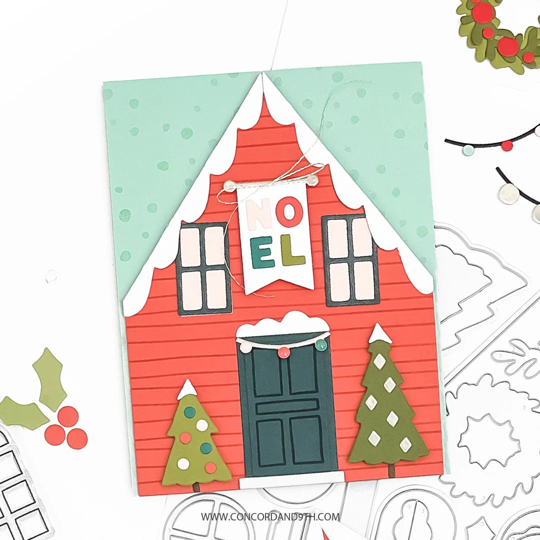 Concord & 9th - Yuletide Lane Stamp & Die Bundle