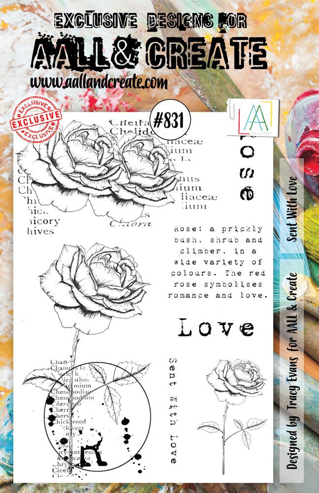 AALL & Create - Sent With Love Stamp Set