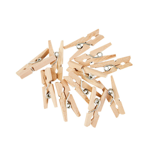 Spellbinders - Mini Wooden Clothespins