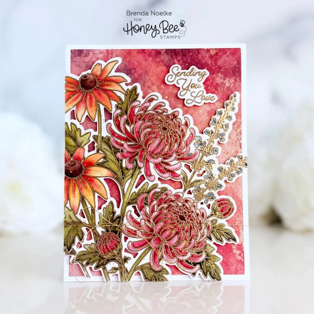 Honey Bee - Harvest Blooms Stamp & Die Bundle
