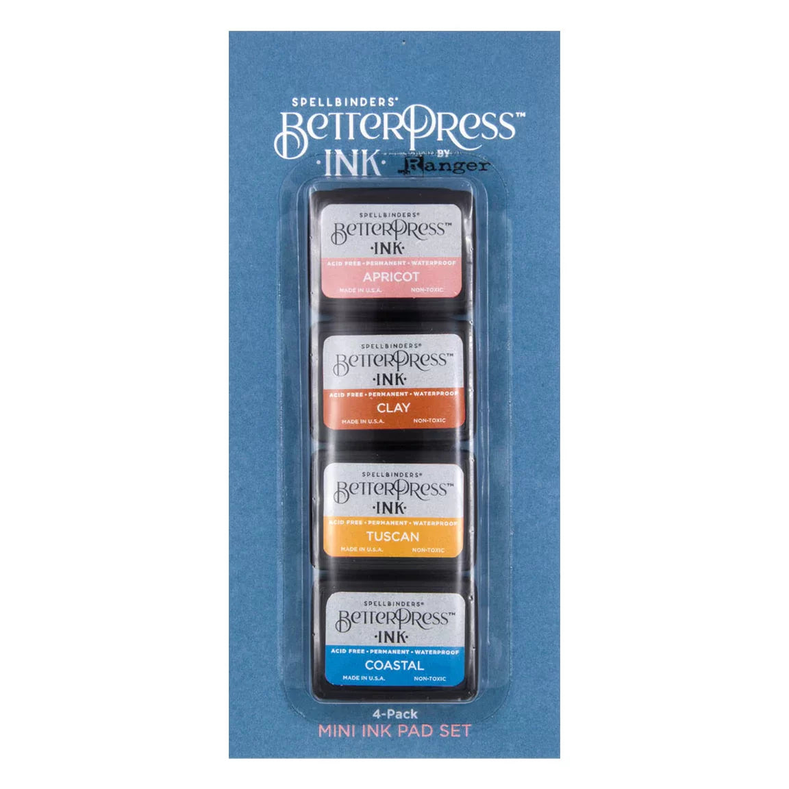 Spellbinders - BetterPress - Mini Ink Pad Set - Desert Sunset