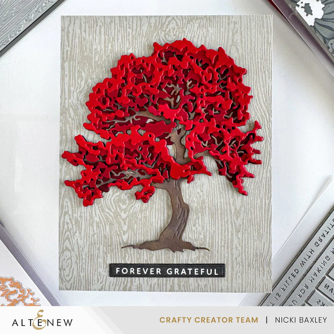 Altenew - Essential Texture: Fine Woodgrain Press/Foil Plate