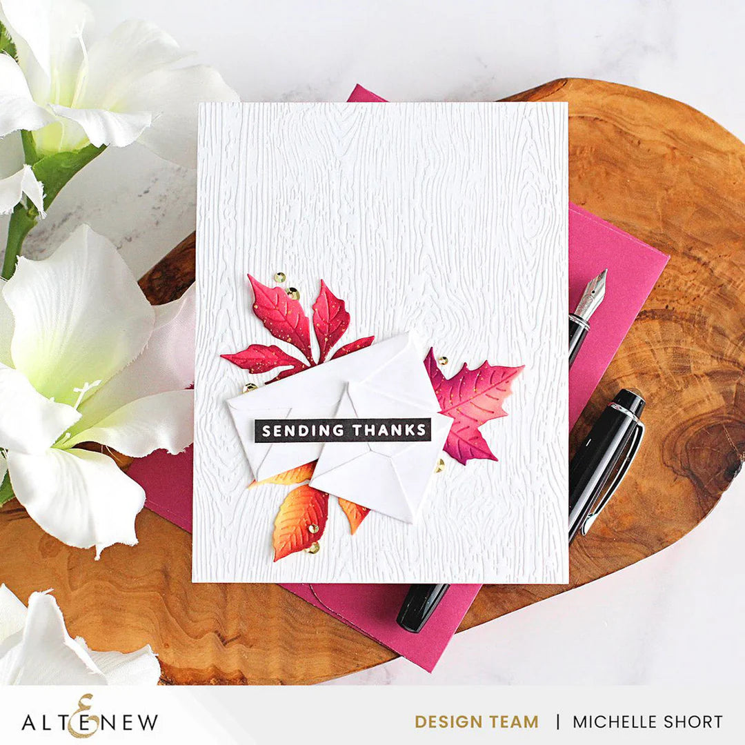 Altenew - Essential Texture: Fine Woodgrain Press/Foil Plate