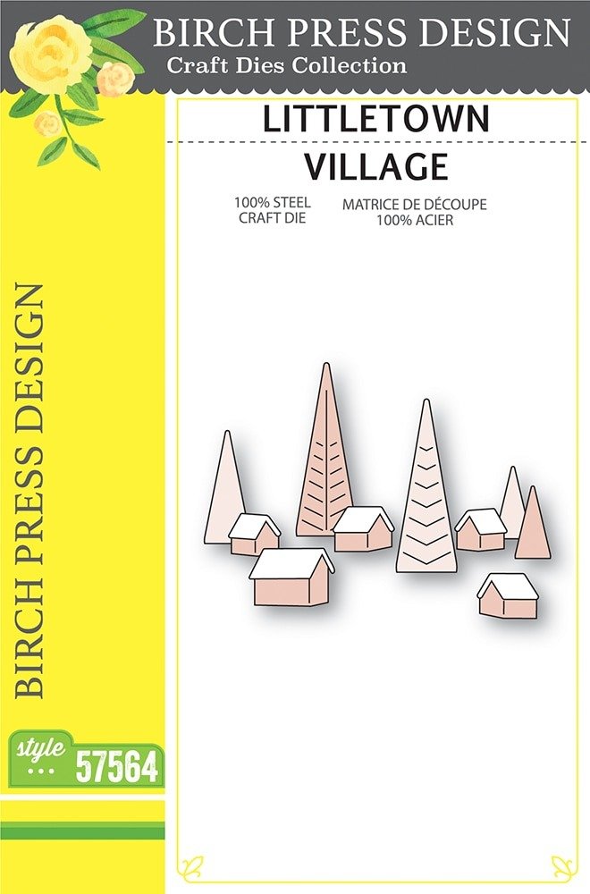 Birch Press - Littletown Village Die Set