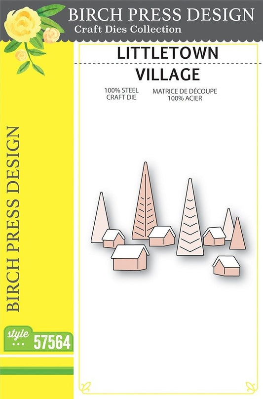 Birch Press - Littletown Village Die Set