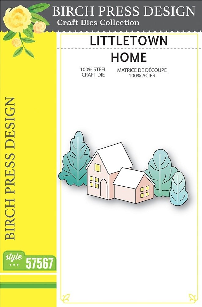 Birch Press - Littletown Home Die Set