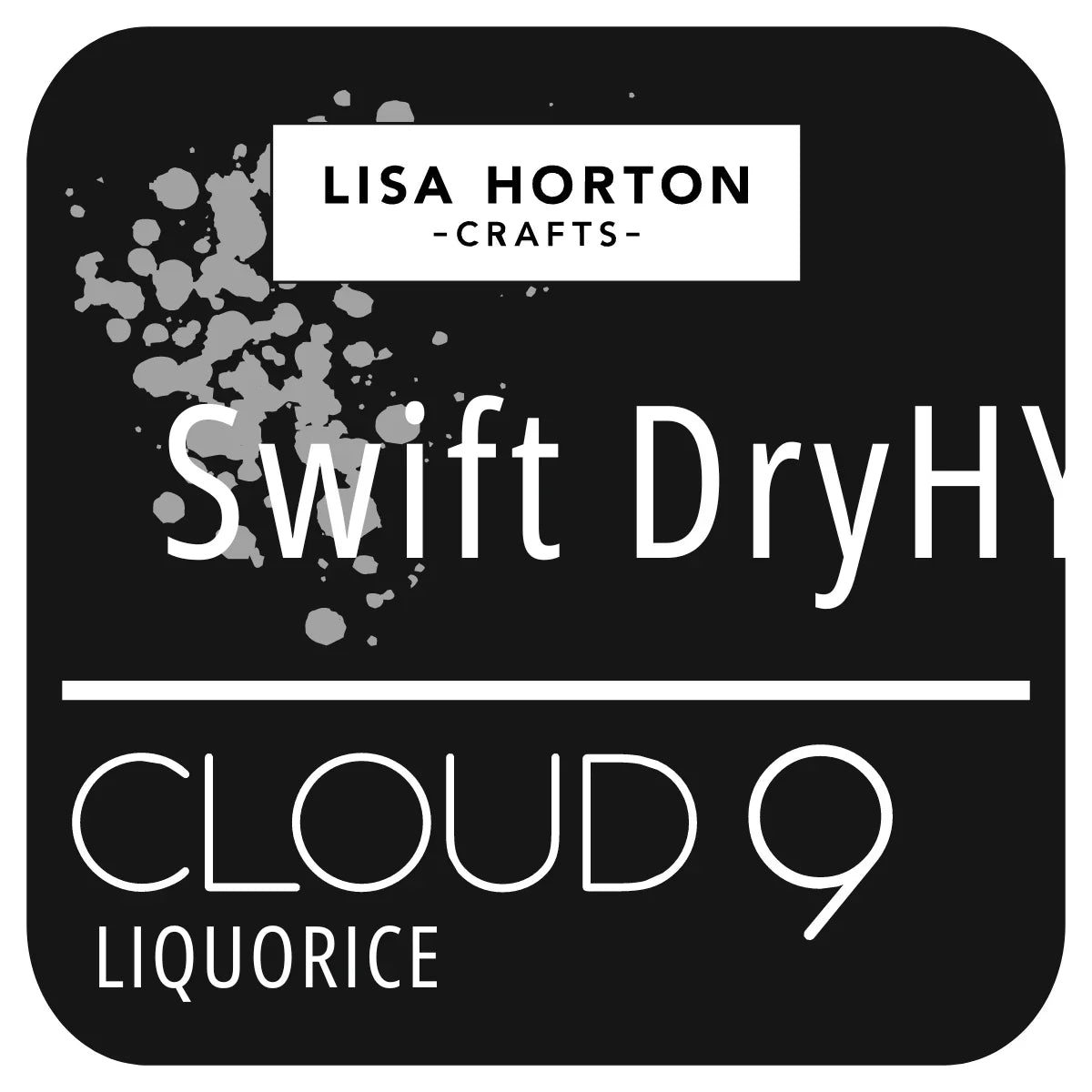 Lisa Horton - Swift Dry Stamping Ink - Liquorice