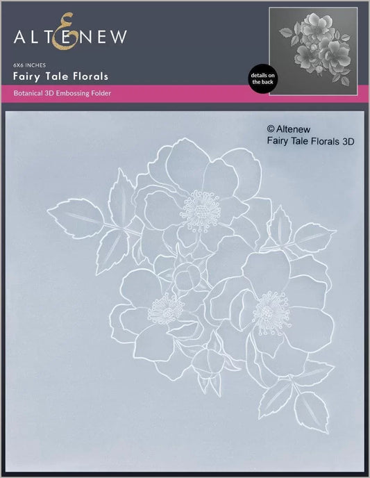 Altenew - 3D Embossing Folder - Fairy Tale Florals