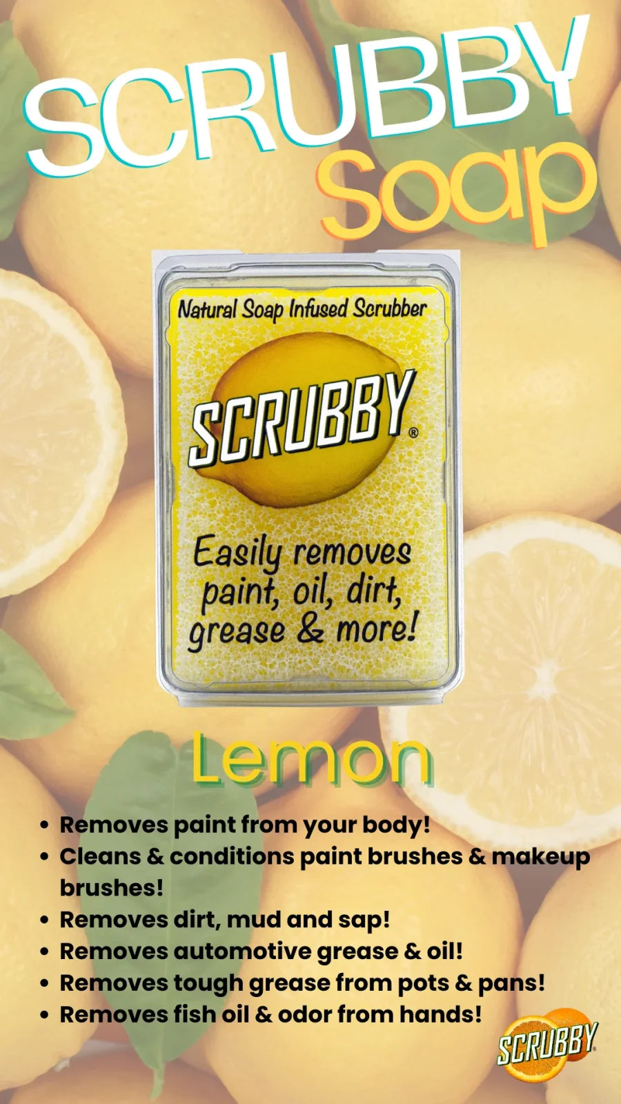 Scrubby Soap - Lemon