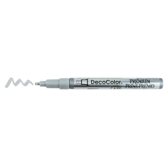 Marvy - DecoColor  - Premium Marker - Silver