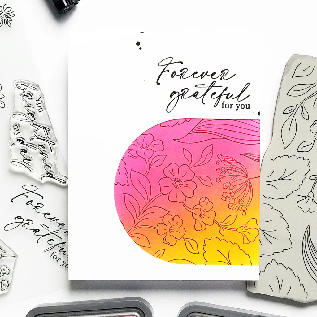 Pinkfresh - Foliage Flair - Stamp Set