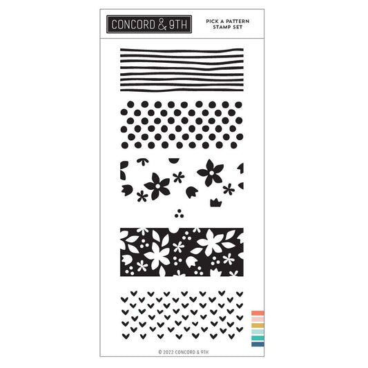 Concord & 9th - Pick A Pattern Stamp Set