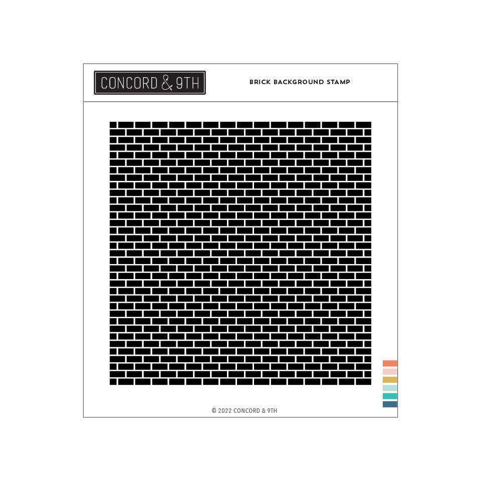 Concord & 9th - Brick Background Stamp Set