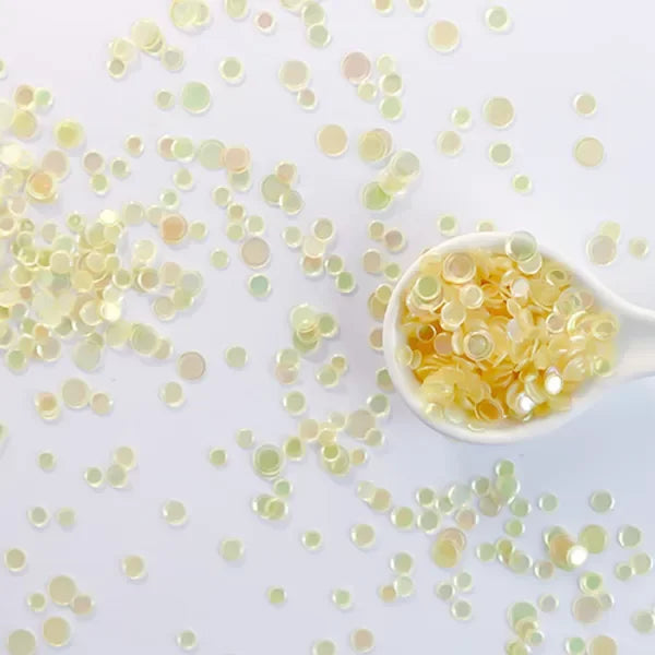 This Calls for Confetti - Iridescent Sequin Confetti - Light Yellow