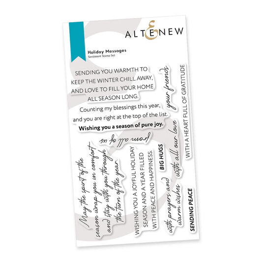 Altenew - Holiday Messages Stamp Set