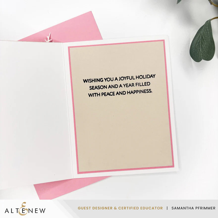 Altenew - Holiday Messages Stamp Set