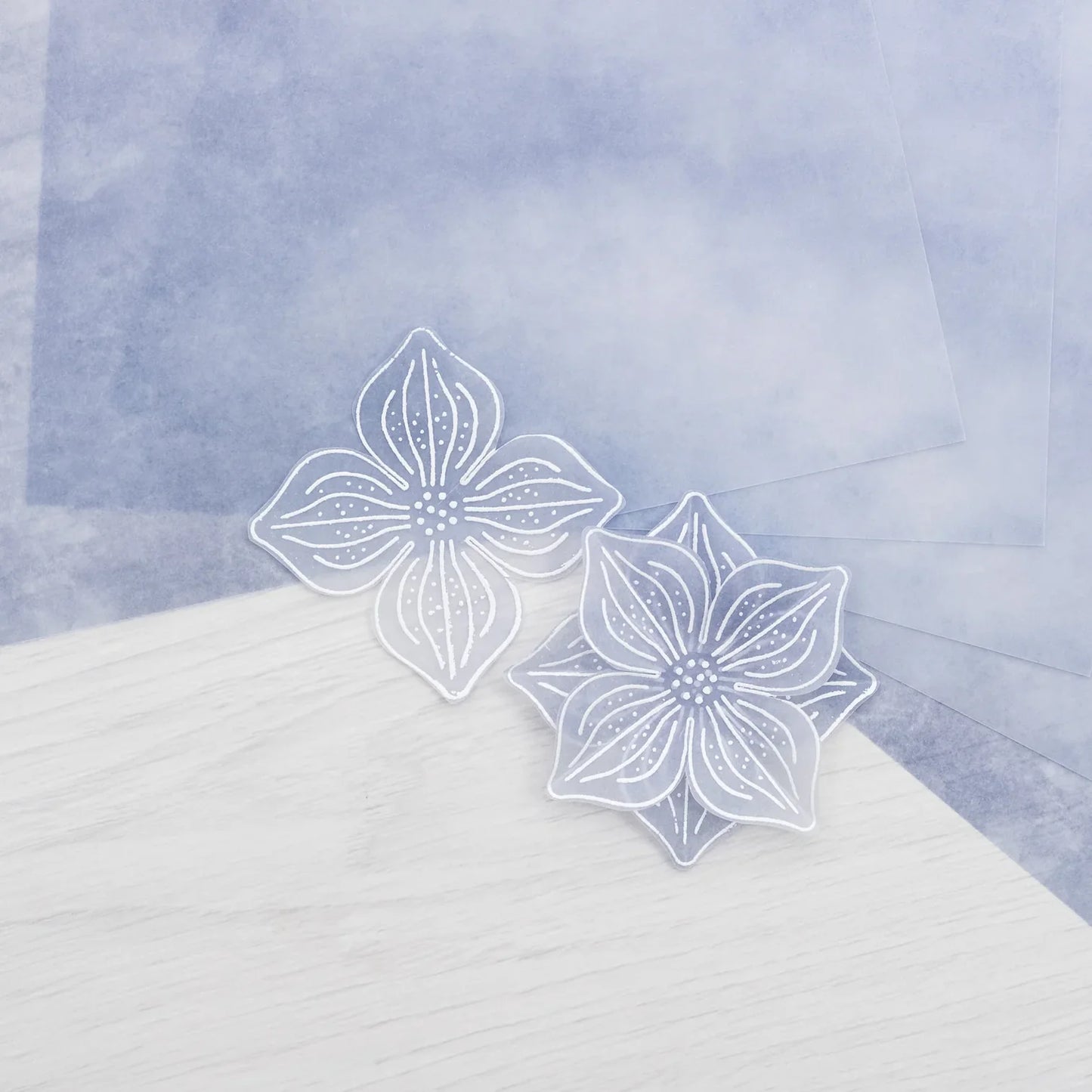 Chloe's Creative - Printed Vellum - Kunzite Wash