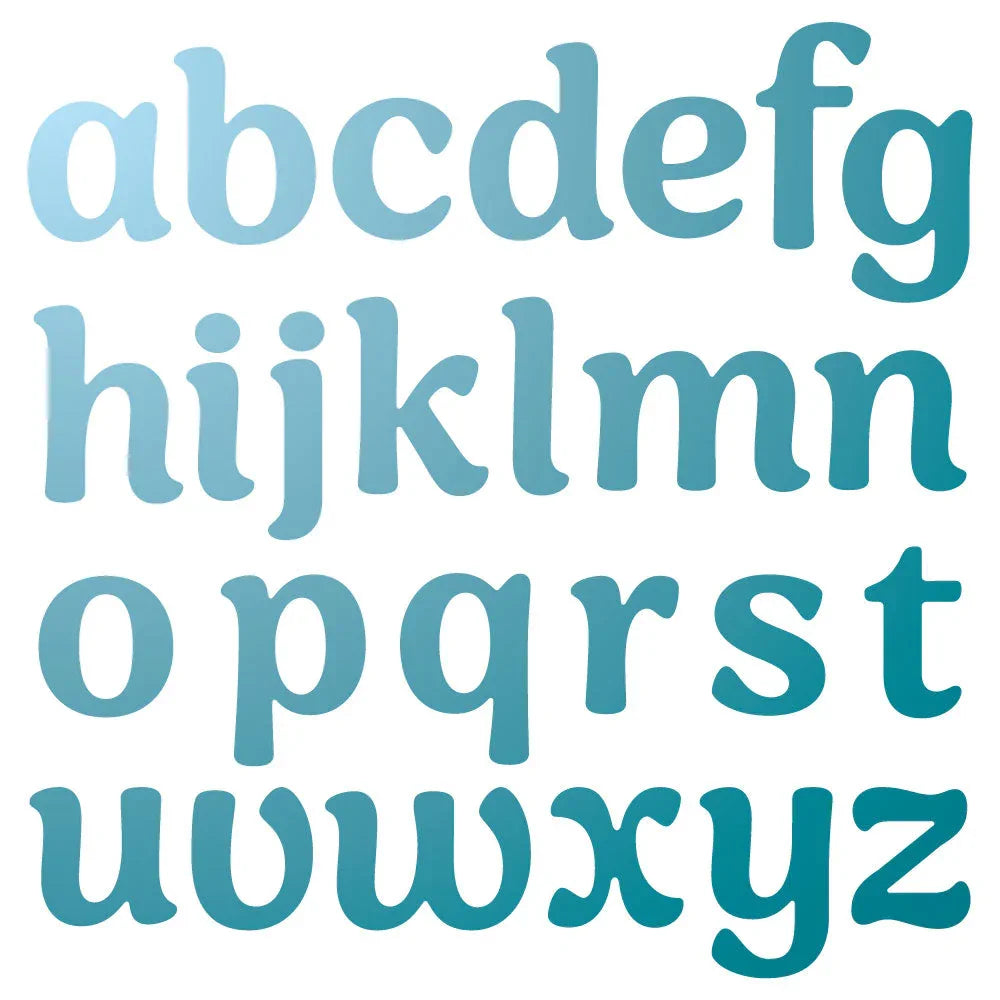 Honey Bee - BEE Playful Lowercase Alphabet Die Set