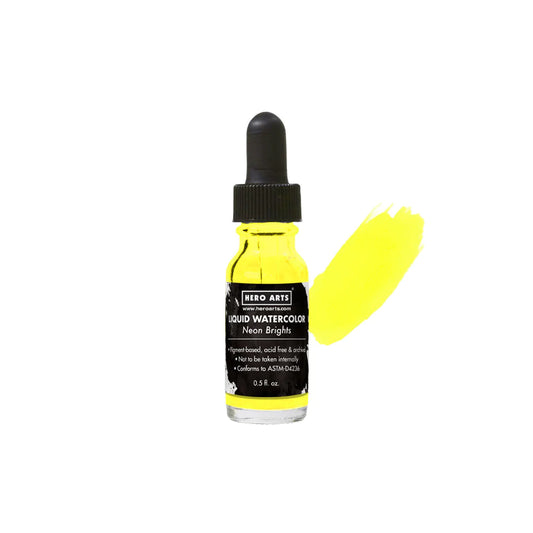 Hero Arts - Liquid Watercolor - Neon Brights Yellow