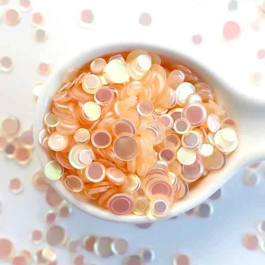 This Calls for Confetti - Rainbow Pearl Confetti - Peach Fizz