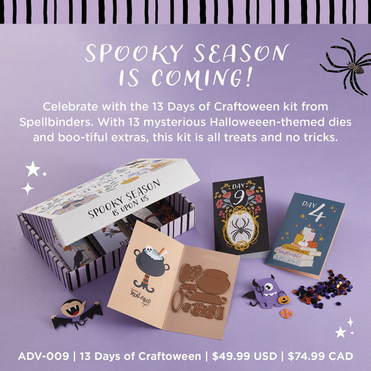 ***PRE-ORDER*** Spellbinders - 13 Days of Craftoween