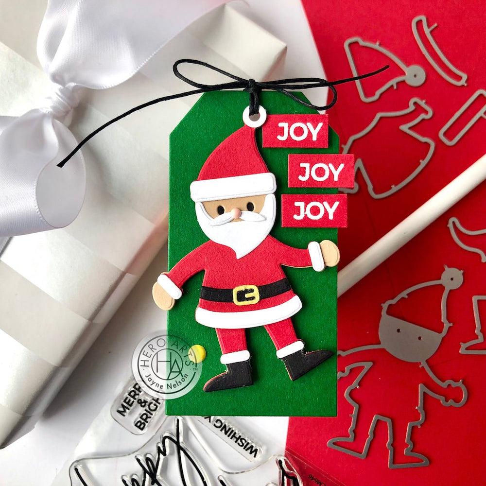 Hero Arts - Santa Gift Tag Die Set