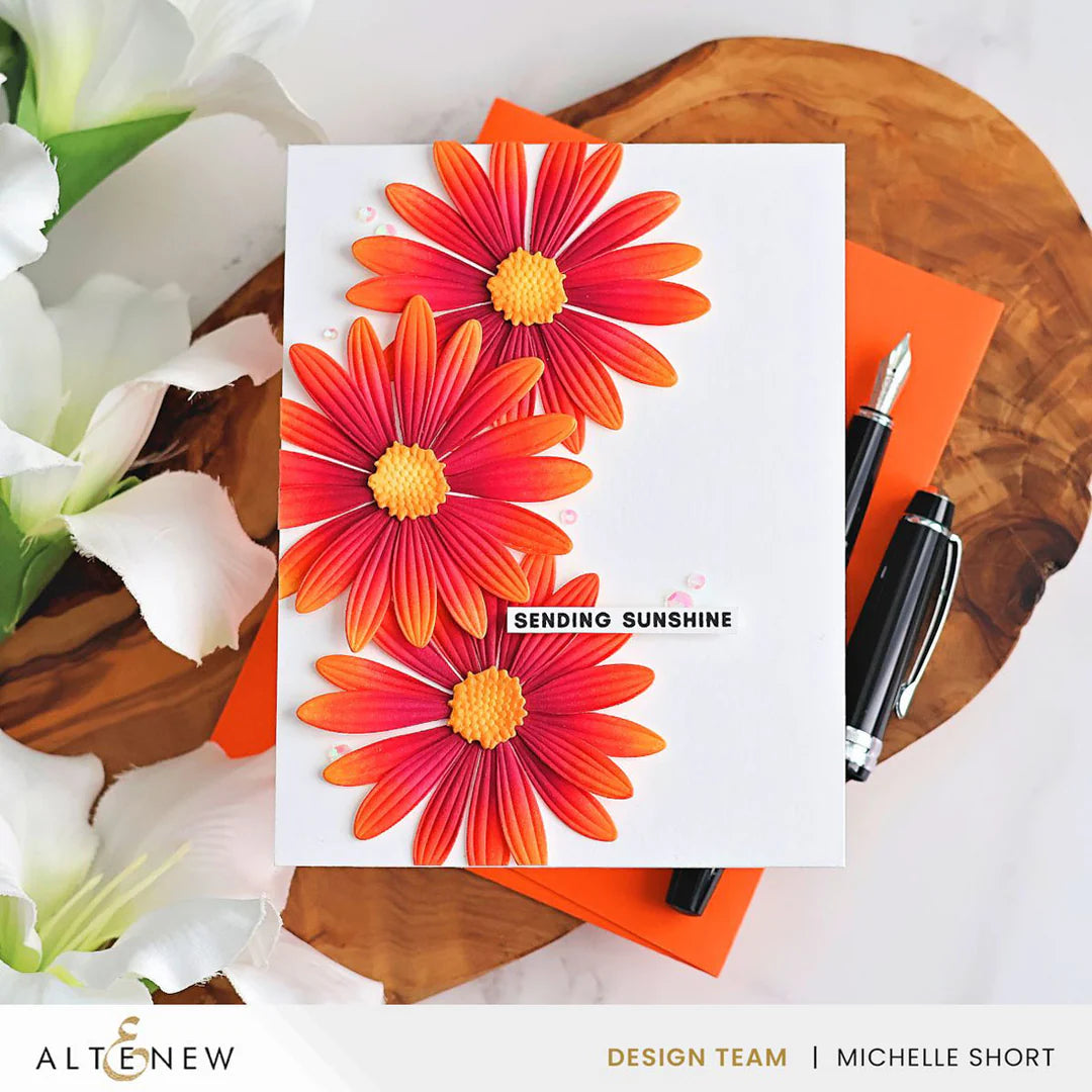 Altenew - Lush Botanicals: African Daisy 3D Embossing Folder & Die Bundle