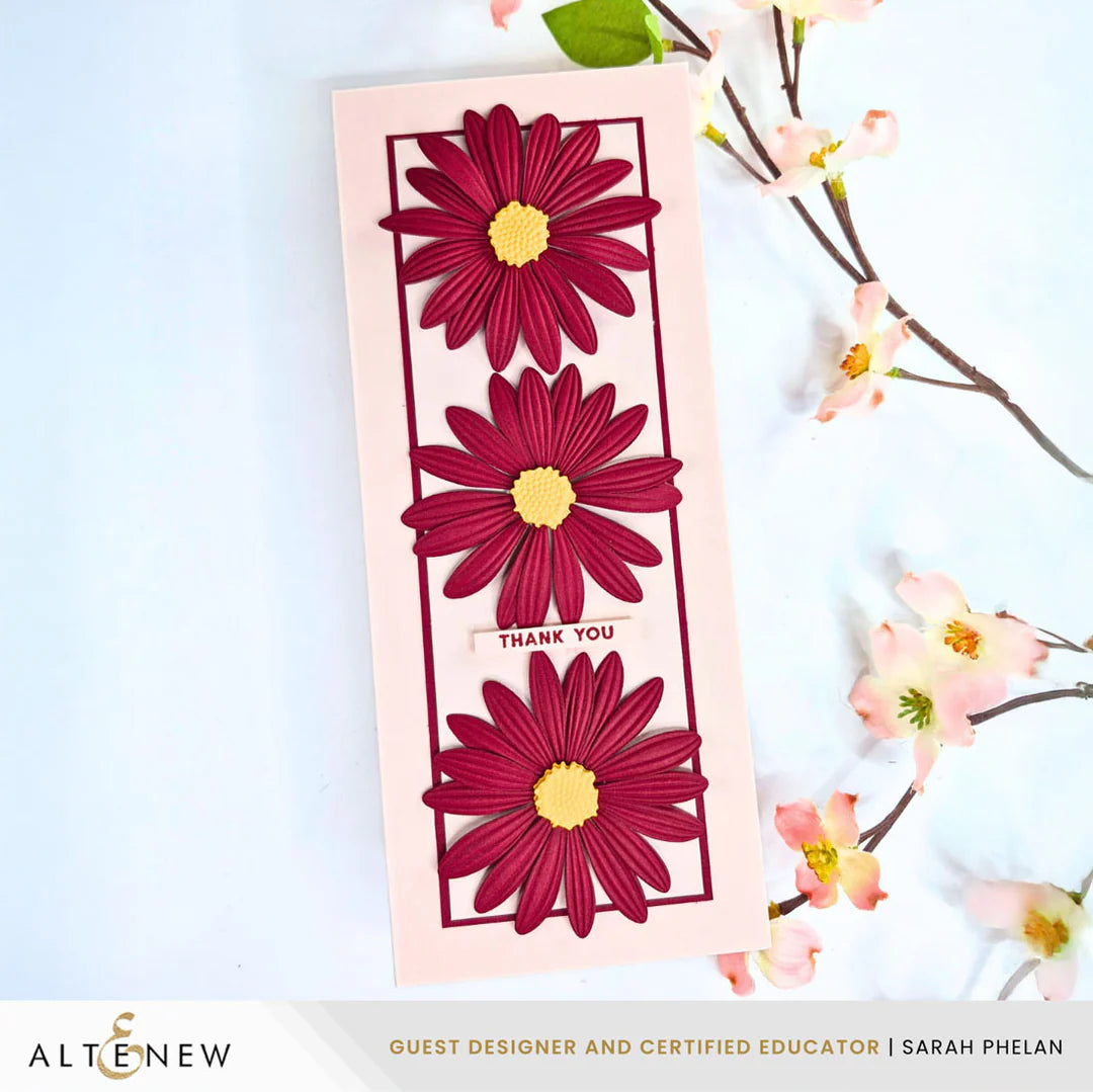 Altenew - Lush Botanicals: African Daisy 3D Embossing Folder & Die Bundle