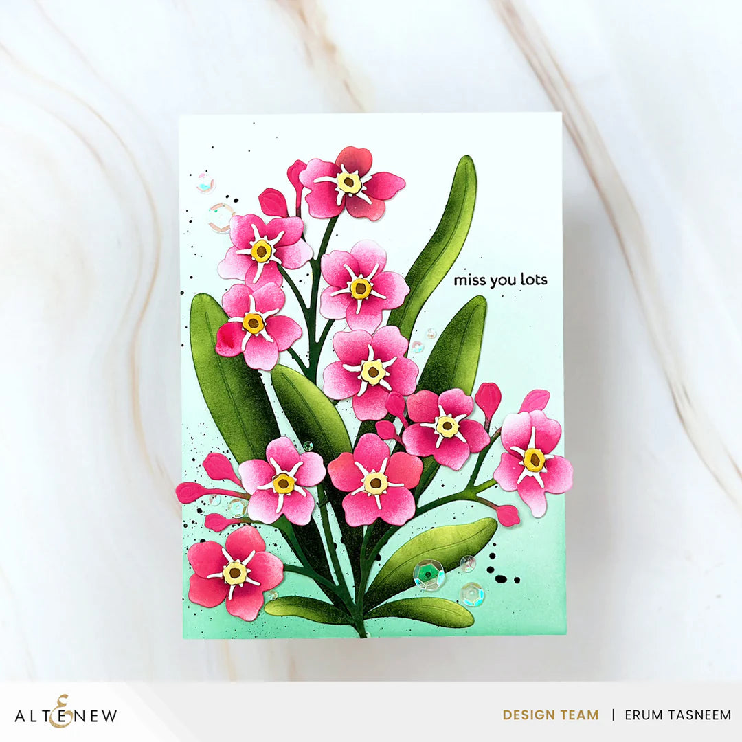 Altenew - Craft-A-Flower: Forget Me Not Layering Die Set