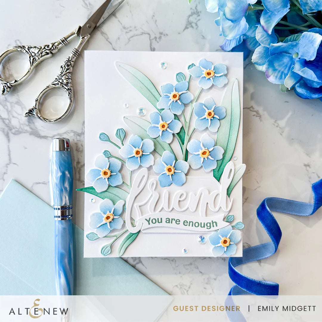 Altenew - Craft-A-Flower: Forget Me Not Layering Die Set