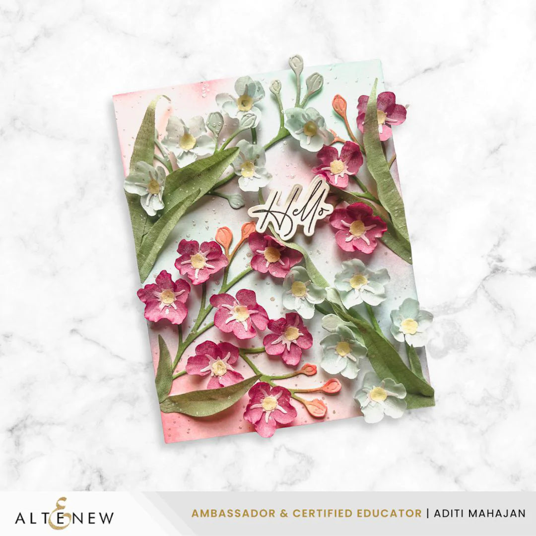 Altenew - Craft-A-Flower: Forget Me Not Layering Die Set