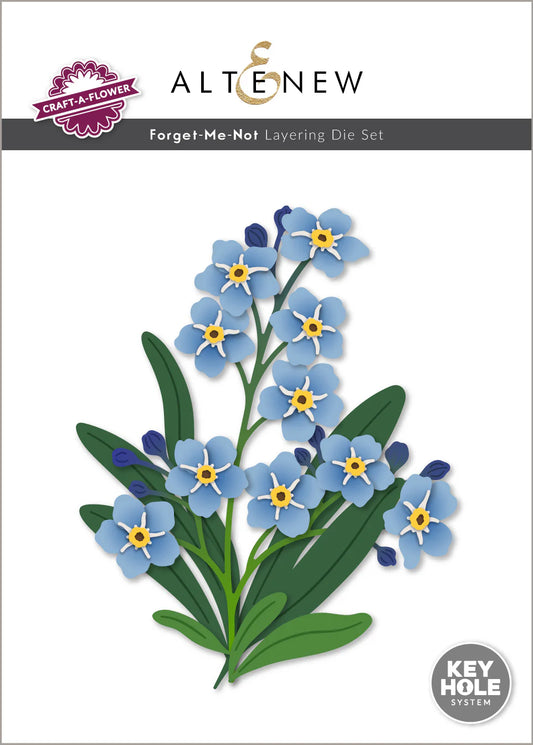 Altenew - Craft-A-Flower: Forget Me Not Layering Die Set