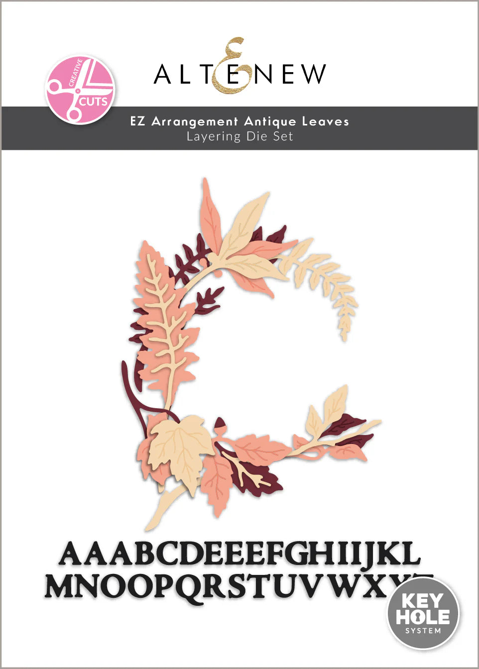 Altenew - Creative Cuts: EZ Arrangements Antique Leaves Layering Die Set
