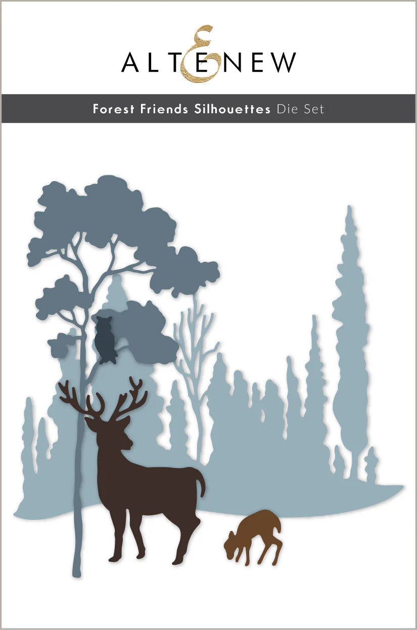 Altenew - Forest Friends Silhouettes Die Set