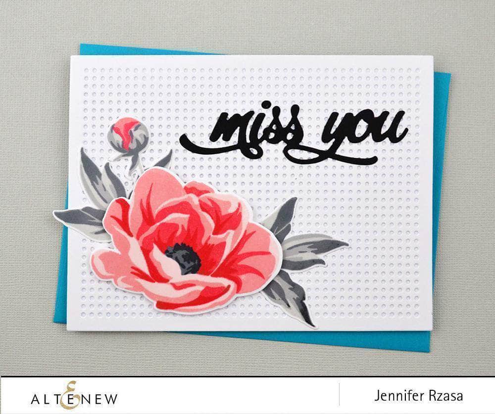 Altenew - Pegboard Canvas Cover Die