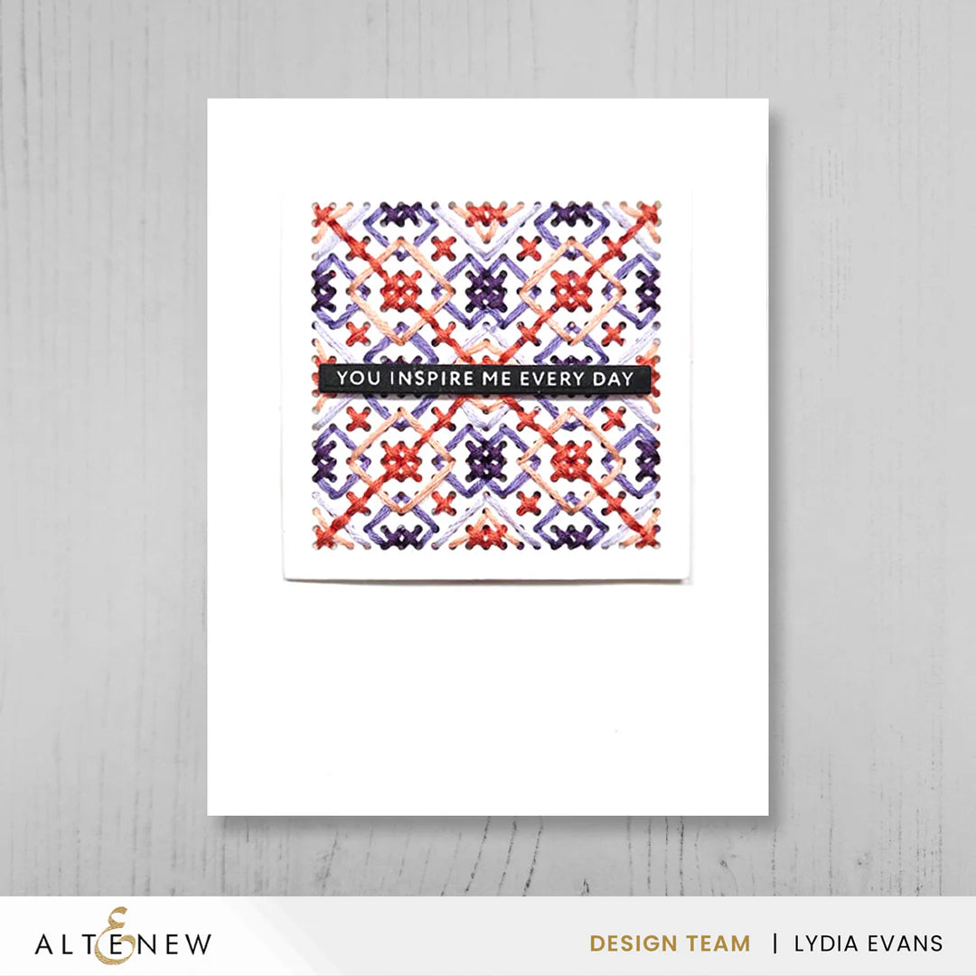 Altenew - Pegboard Panels Die Set